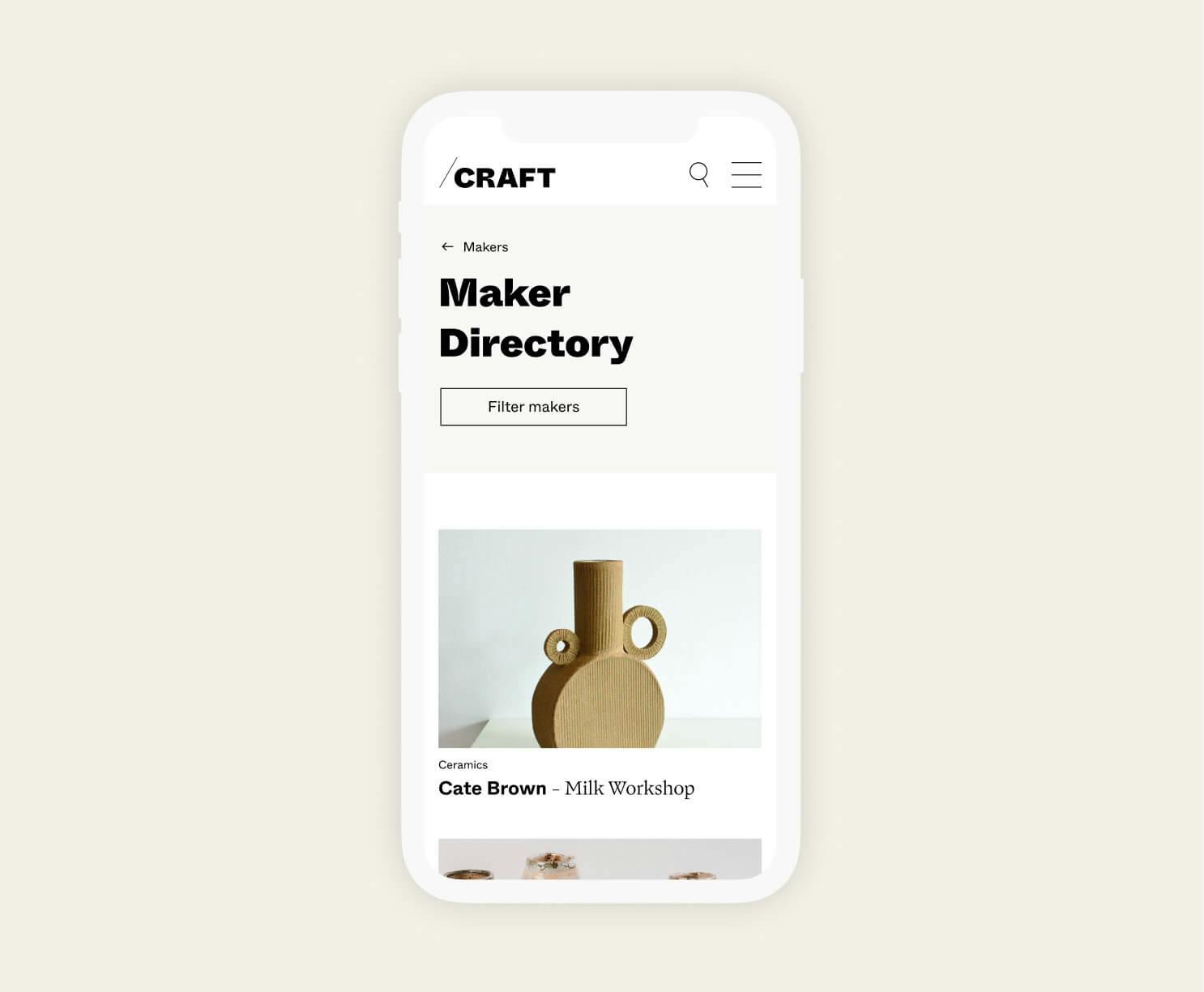 Craft maker directory sand copy